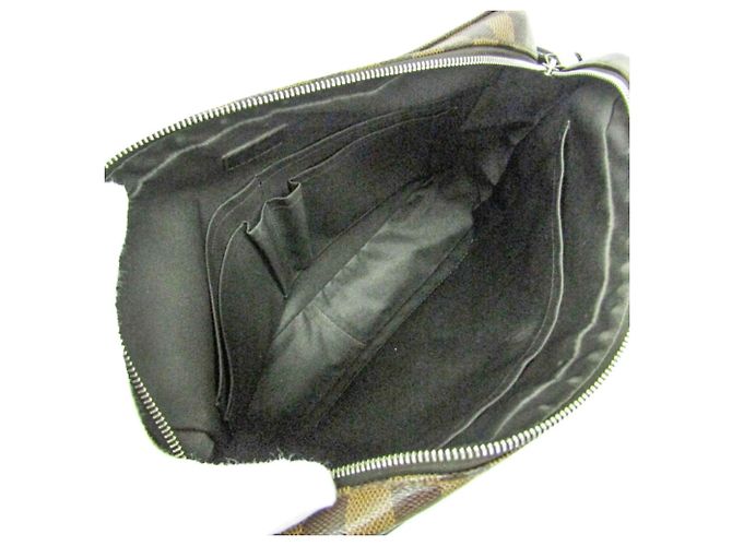 Borsa a tracolla Louis Vuitton Damier Jake Marrone Damier ebene - vista 3