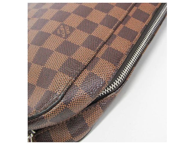 Borsa a tracolla Louis Vuitton Damier Jake Marrone Damier ebene - vista 9