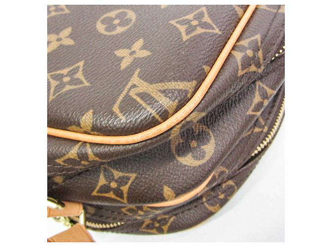 Louis Vuitton Monogram Reporter PM Schultertasche Braun - Ansicht 11