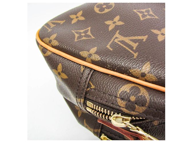 Louis Vuitton Monogram Reporter PM Schultertasche Braun - Ansicht 12