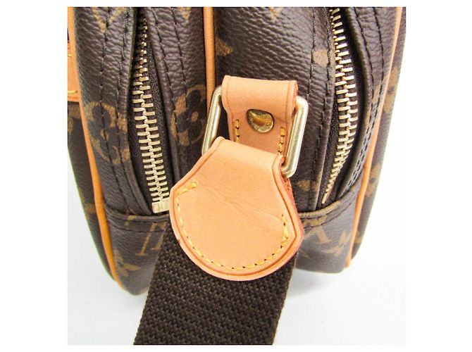 Louis Vuitton Monogram Reporter PM Schultertasche Braun - Ansicht 13