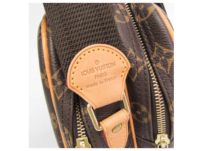 Louis Vuitton Monogram Reporter PM Schultertasche Braun - Ansicht 17