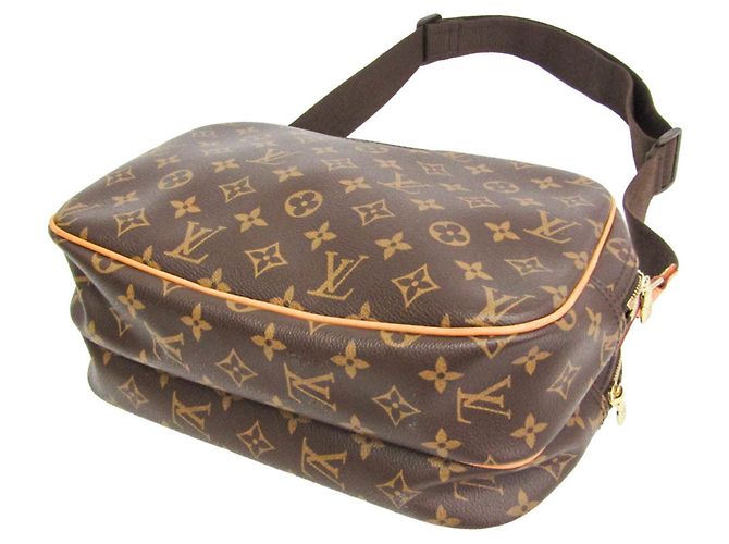 Louis Vuitton Monogram Reporter PM Schultertasche Braun - Ansicht 2
