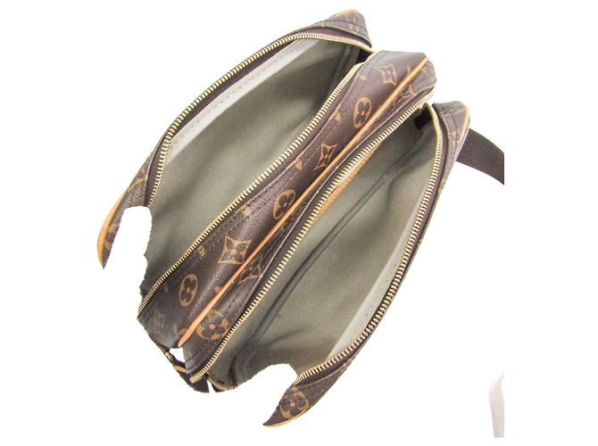 Louis Vuitton Monogram Reporter PM Schultertasche Braun - Ansicht 3