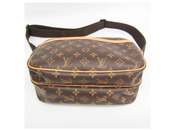 Louis Vuitton Monogram Reporter PM Schultertasche Braun - Ansicht 5
