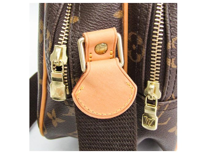 Louis Vuitton Monogram Reporter PM Schultertasche Braun - Ansicht 9