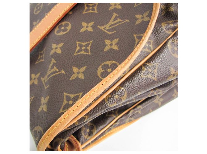 Bolso de hombro Louis Vuitton Monogram Saumur 43 Monograma - vista 13