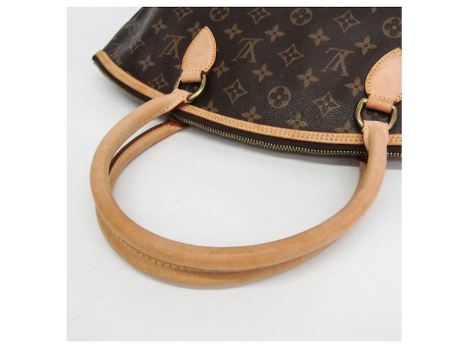 Louis Vuitton Monogram Lockit Horizontal Tasche Braun - Ansicht 13