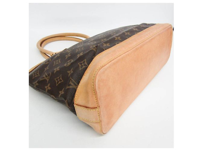 Louis Vuitton Monogram Lockit Horizontal Tasche Braun - Ansicht 4