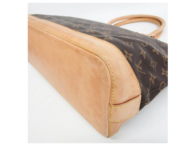 Louis Vuitton Monogram Lockit Horizontal Tasche Braun - Ansicht 5