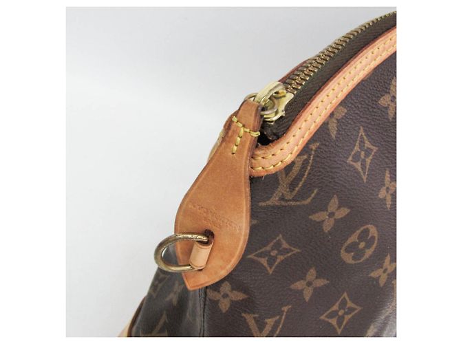 Louis Vuitton Monogram Lockit Horizontal Tasche Braun - Ansicht 7