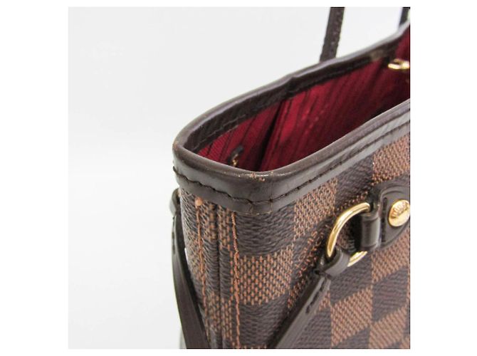 Borsa Tote Louis Vuitton Damier Neverfull PM N51109 da donna Damier ebene - vista 7