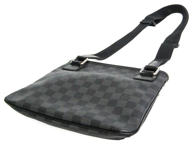 Borsa a tracolla da uomo Louis Vuitton Damier Graphite Thomas N58028 Damier ebene - vista 2
