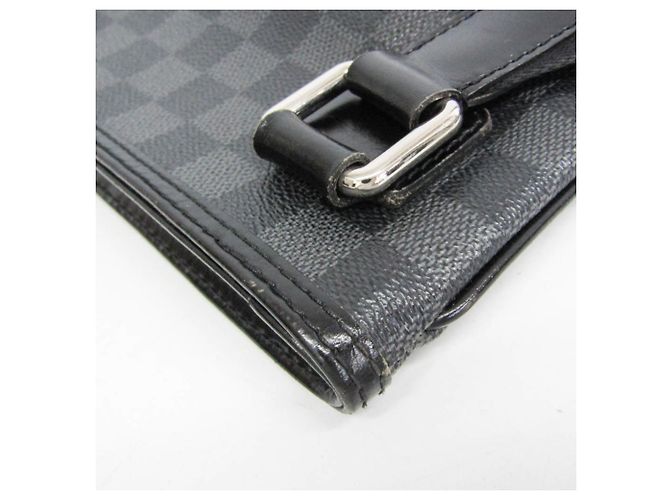 Borsa a tracolla da uomo Louis Vuitton Damier Graphite Thomas N58028 Damier ebene - vista 4