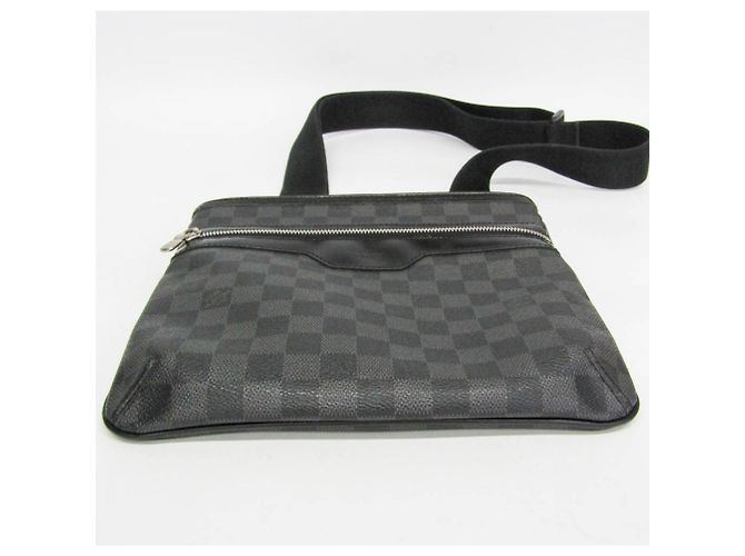 Borsa a tracolla da uomo Louis Vuitton Damier Graphite Thomas N58028 Damier ebene - vista 7