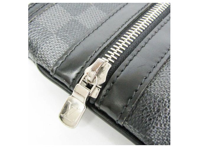 Borsa a tracolla da uomo Louis Vuitton Damier Graphite Thomas N58028 Damier ebene - vista 8