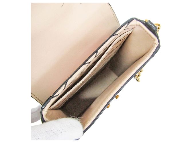 Louis Vuitton Epi Trunk Vertical M67872 Borsa a tracolla da donna Nero Rosa - vista 3