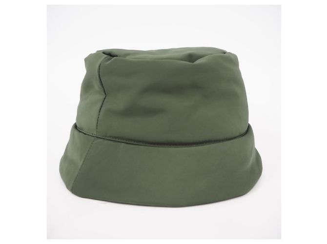 Loewe Bucket Hat aus Nylon-Canvas in Khaki - Ansicht 4