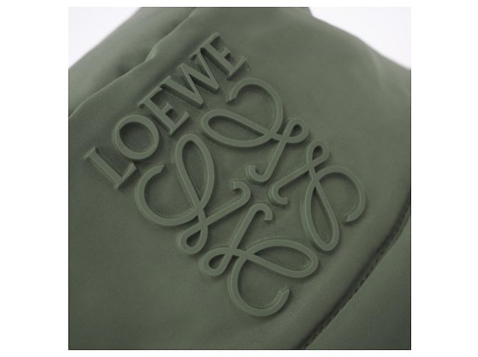 Loewe Bucket Hat aus Nylon-Canvas in Khaki - Ansicht 6