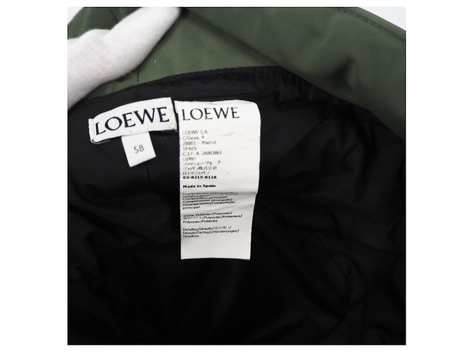 Loewe Bucket Hat aus Nylon-Canvas in Khaki - Ansicht 8