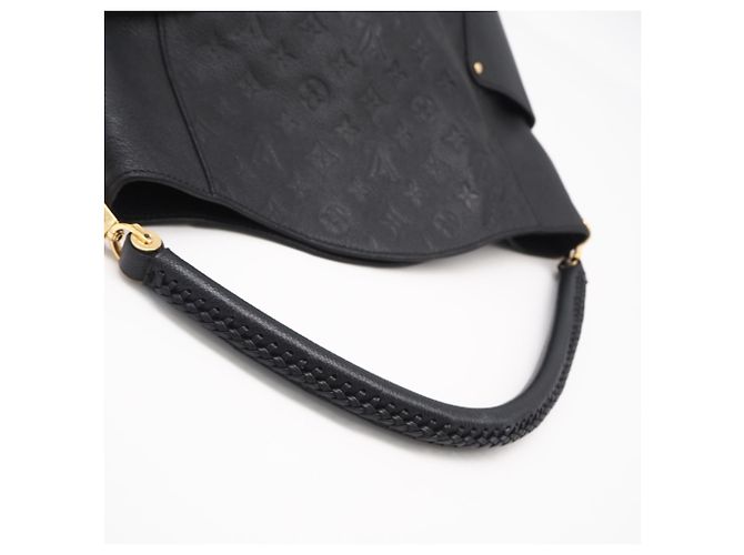 Borsa Louis Vuitton Monogram Empreinte Bagatelle Nero - vista 11