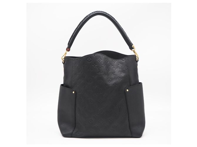 Borsa Louis Vuitton Monogram Empreinte Bagatelle Nero - vista 2
