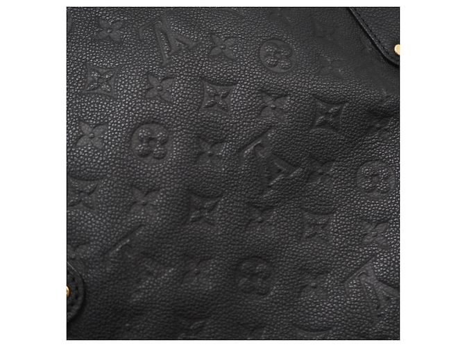 Borsa Louis Vuitton Monogram Empreinte Bagatelle Nero - vista 4