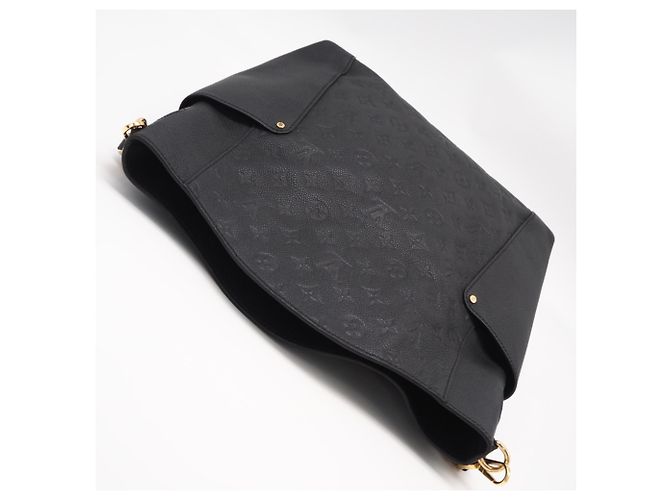 Borsa Louis Vuitton Monogram Empreinte Bagatelle Nero - vista 5