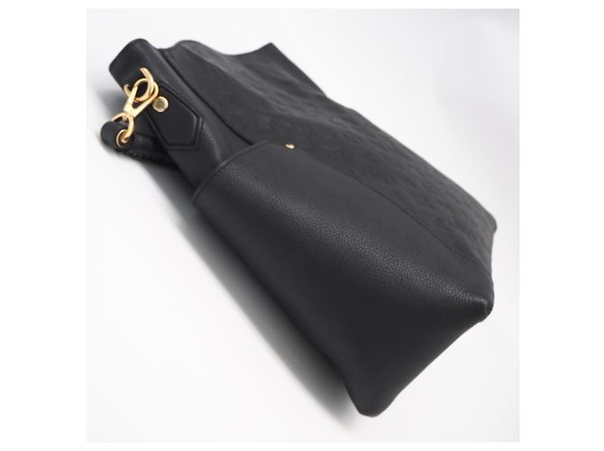 Borsa Louis Vuitton Monogram Empreinte Bagatelle Nero - vista 8