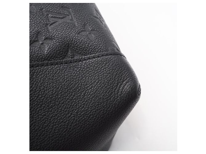 Borsa Louis Vuitton Monogram Empreinte Bagatelle Nero - vista 9