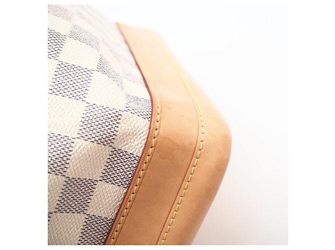 Louis Vuitton Azur Noe N42222 Handtasche Braun Weiß Blau - Ansicht 10