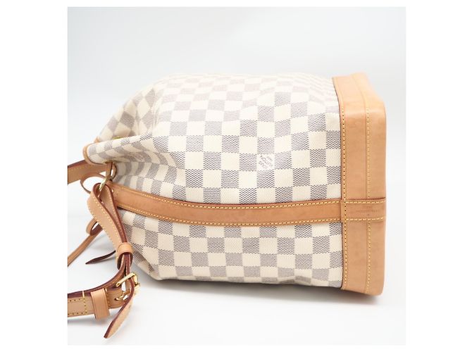 Louis Vuitton Azur Noe N42222 Handtasche Braun Weiß Blau - Ansicht 8