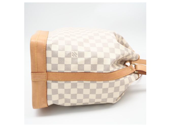 Louis Vuitton Azur Noe N42222 Handtasche Braun Weiß Blau - Ansicht 9