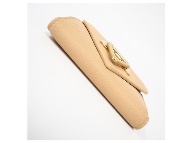 Portafoglio tri-fold Bottega Veneta Beige - vista 7
