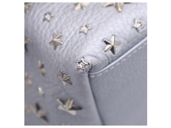 Bolsa Jimmy Choo com tachas prateadas Prata - vista 11