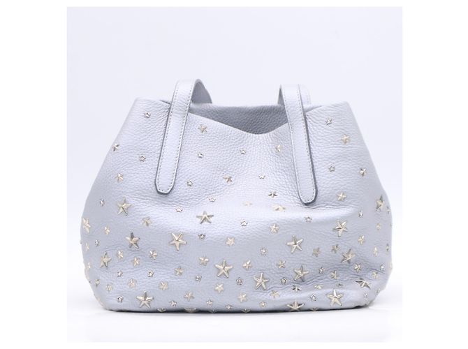 Bolsa Jimmy Choo com tachas prateadas Prata - vista 2