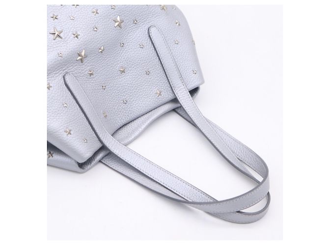 Bolsa Jimmy Choo com tachas prateadas Prata - vista 9