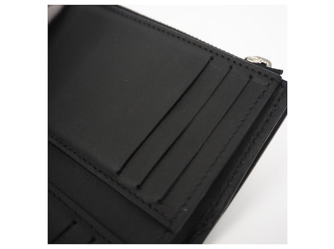 Louis Vuitton Millesime Calf Leather Georges Wallet Black - vista 13