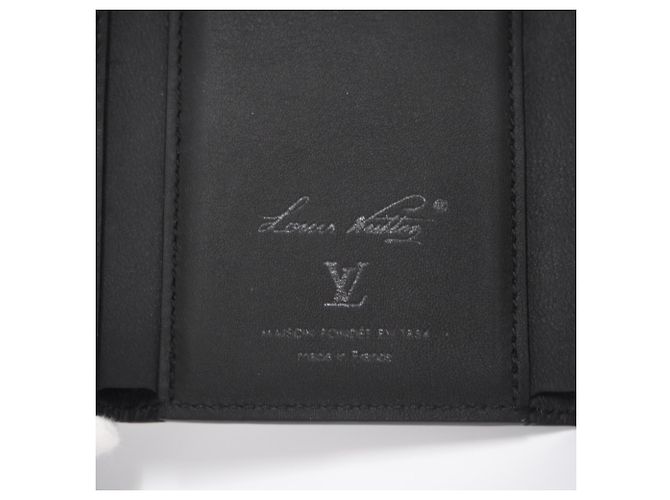 Louis Vuitton Millesime Calf Leather Georges Wallet Black - vista 16