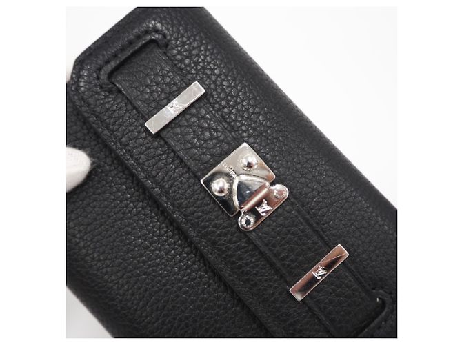 Louis Vuitton Millesime Calf Leather Georges Wallet Black - vista 5