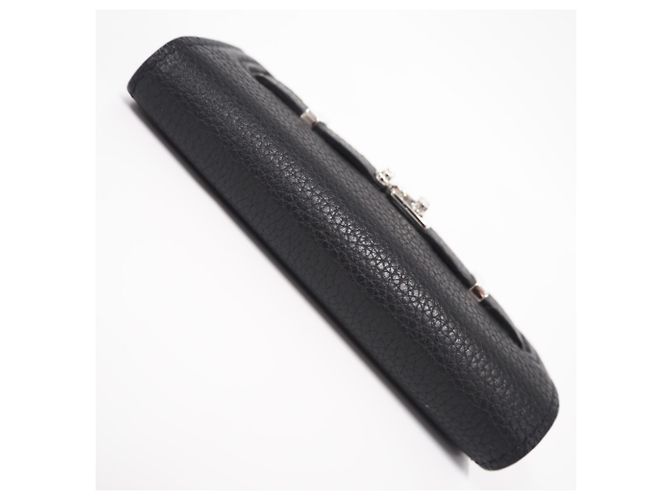 Louis Vuitton Millesime Calf Leather Georges Wallet Black - vista 6