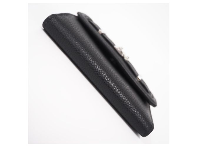 Louis Vuitton Millesime Calf Leather Georges Wallet Black - vista 7