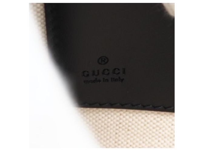 Clutch Gucci GG Supreme Marrone Nero Rosso - vista 15