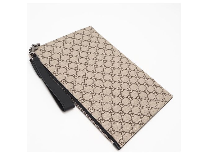 Clutch Gucci GG Supreme Marrone Multicolore - vista 2