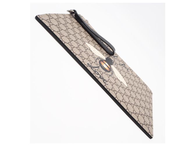Clutch Gucci GG Supreme Marrone Multicolore - vista 6