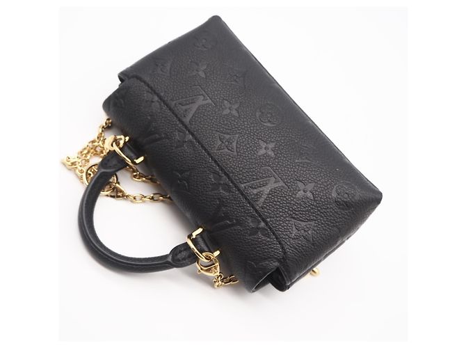 Bolso de hombro Louis Vuitton Monogram Empreinte Nano Madeleine Negro - vista 2
