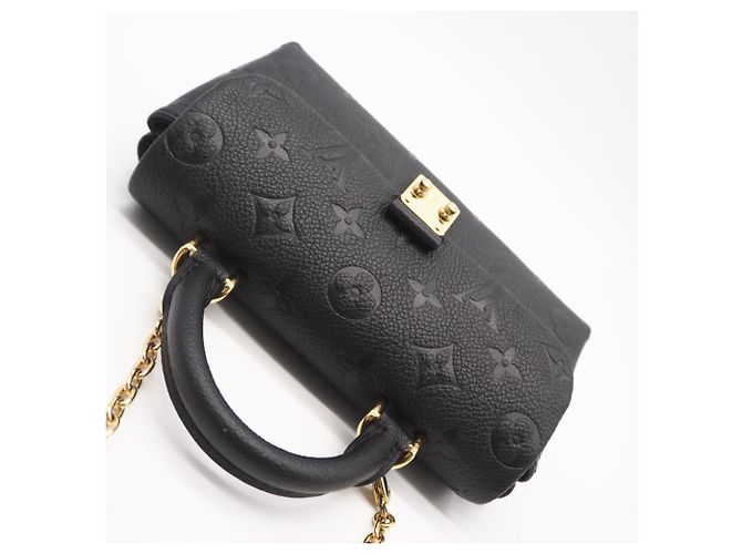 Bolso de hombro Louis Vuitton Monogram Empreinte Nano Madeleine Negro - vista 7