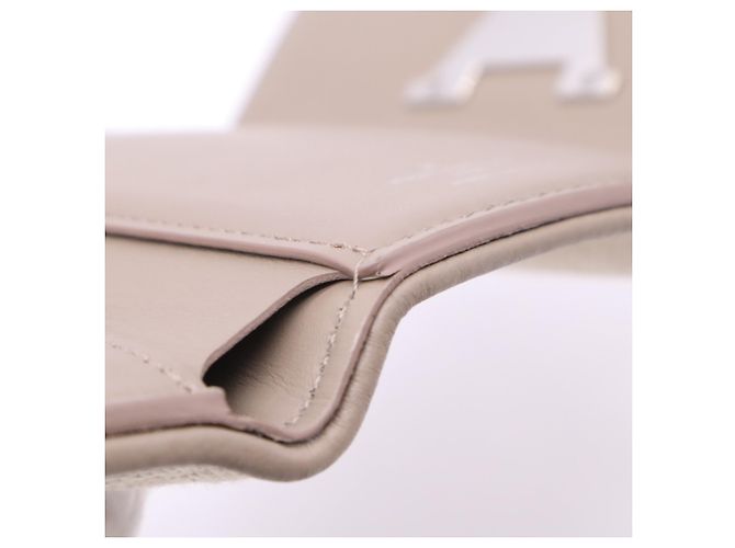 Louis Vuitton Portefeuille Capucines Compact Tri-fold Wallet Beige Taupe - view 9