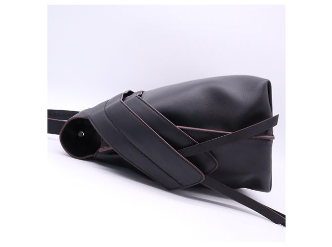 Sac à main Tod's Wave Bag Large Noir Bordeaux - vue 5
