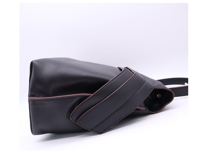 Sac à main Tod's Wave Bag Large Noir Bordeaux - vue 6